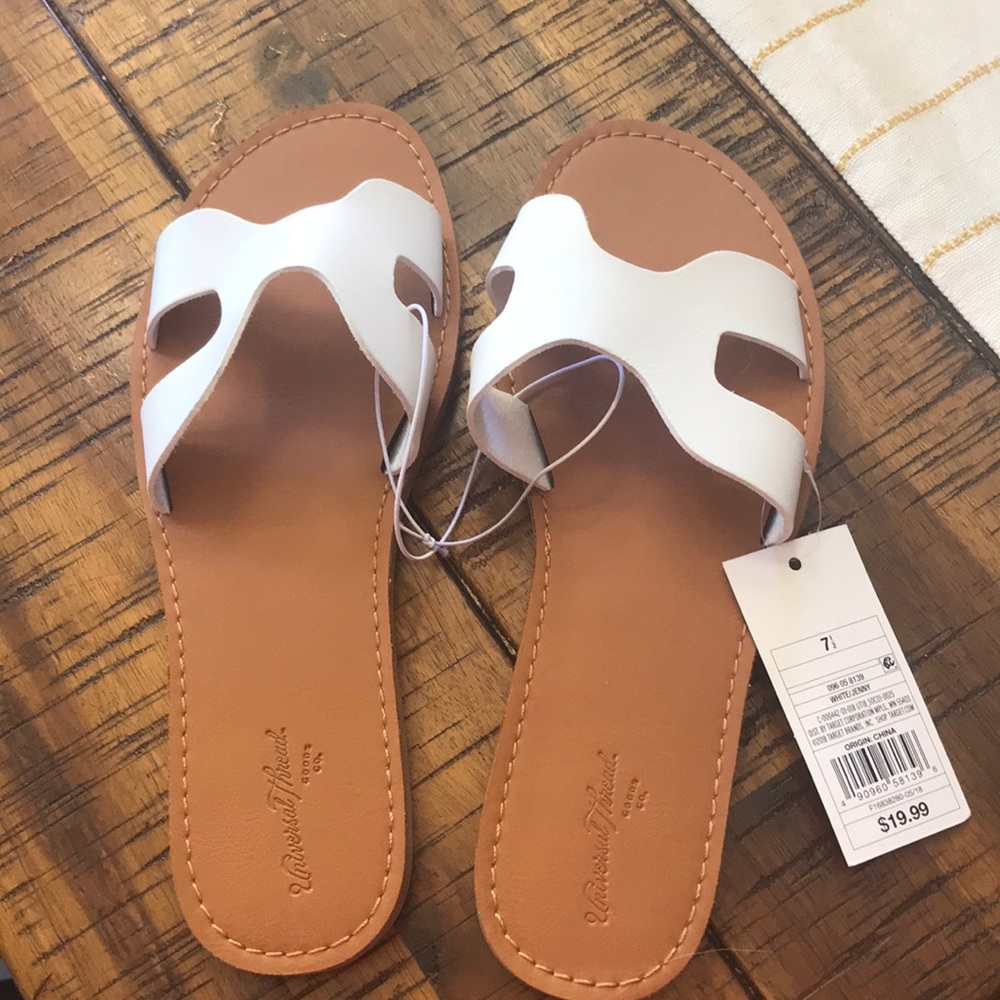 Brand new sandals